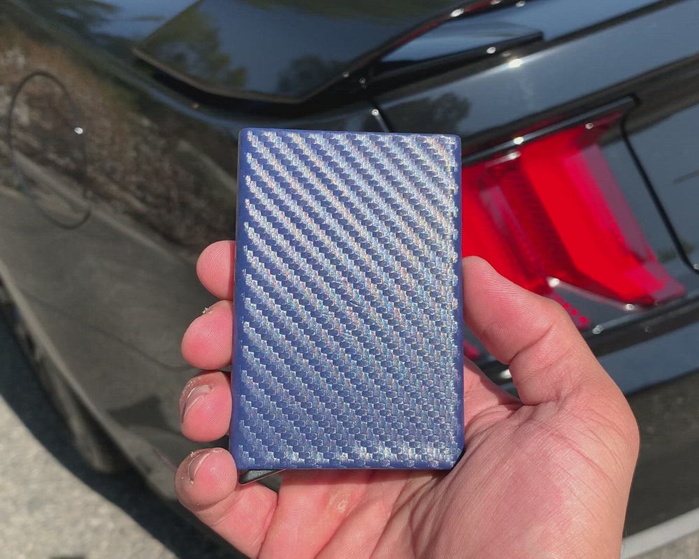 
            
                Load and play video in Gallery viewer, Carbon Fiber Minimalist Wallet
            
        